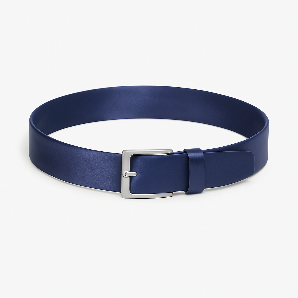 Indigo Seidengürtel - Holhardt Gürtel