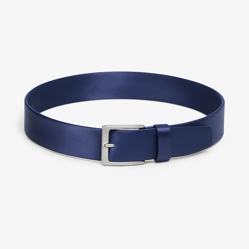 Indigo Seidengürtel - Holhardt Gürtel